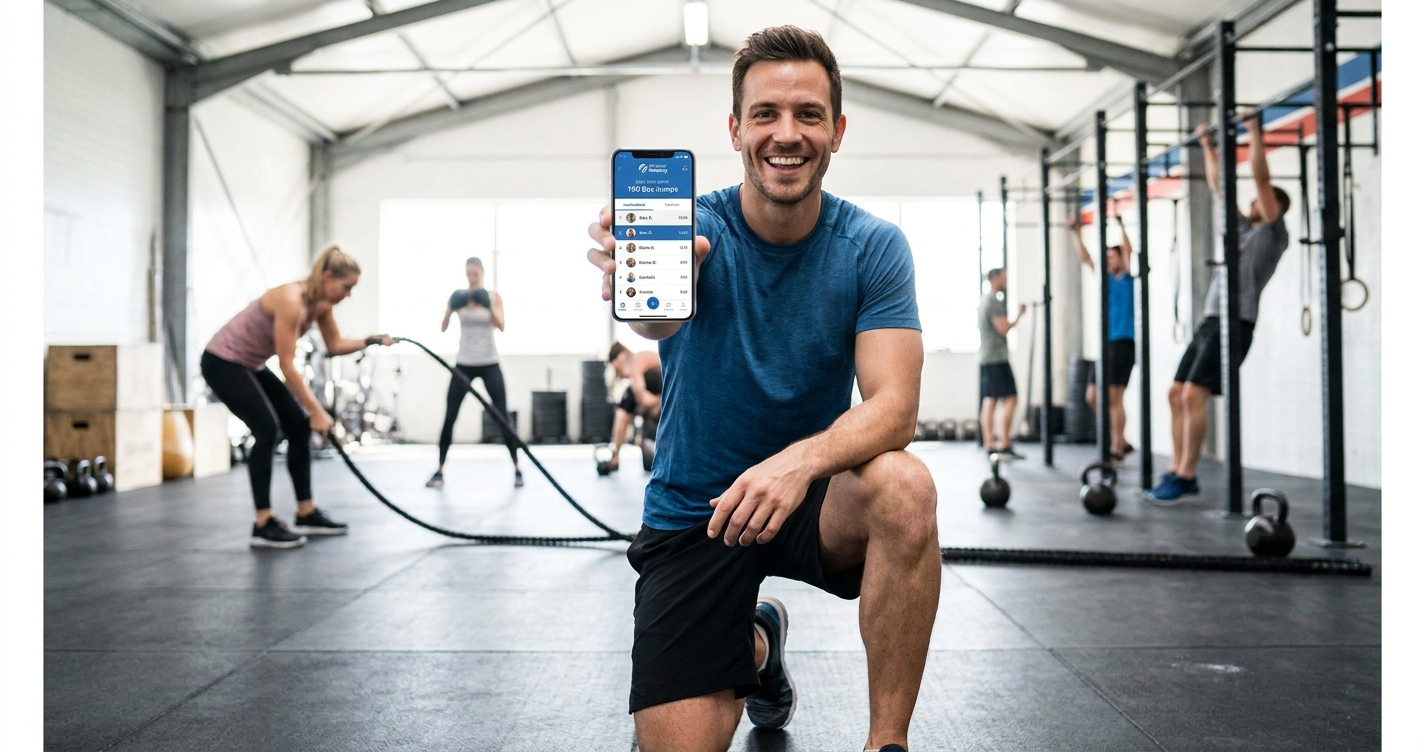 App Personal Millbody para Cross Training com leaderboard e desafios diários App Personal Millbody com leaderboard e desafios diários para treinador de Cross Training