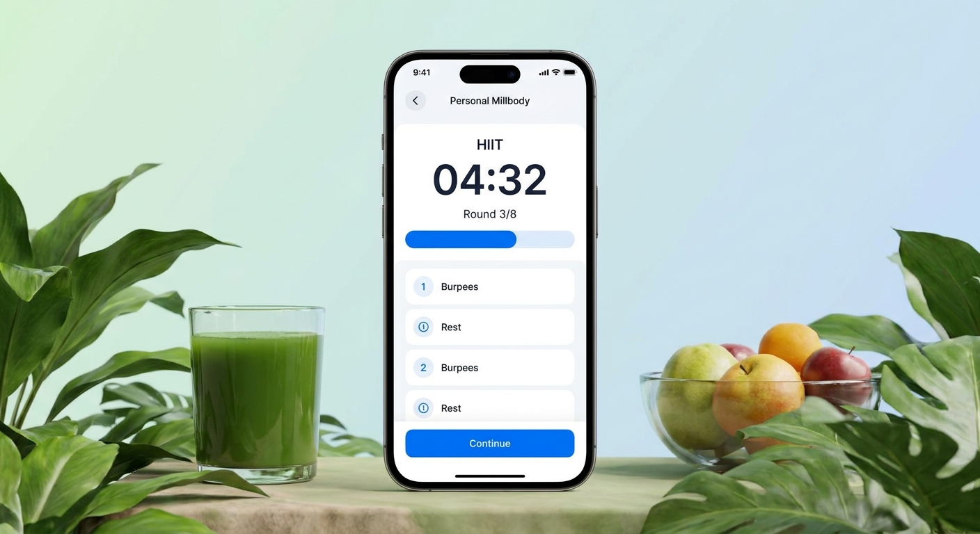 App personal trainer vegano HIIT - Personal Millbody