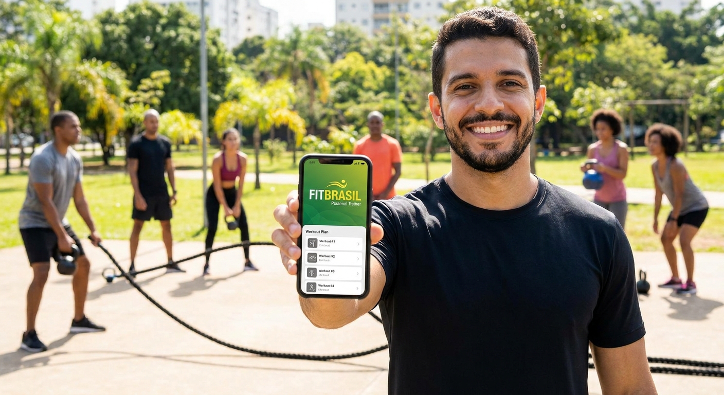 App para personal trainer - Millbody App personalizado para instrutor funcional de bairro - Millbody