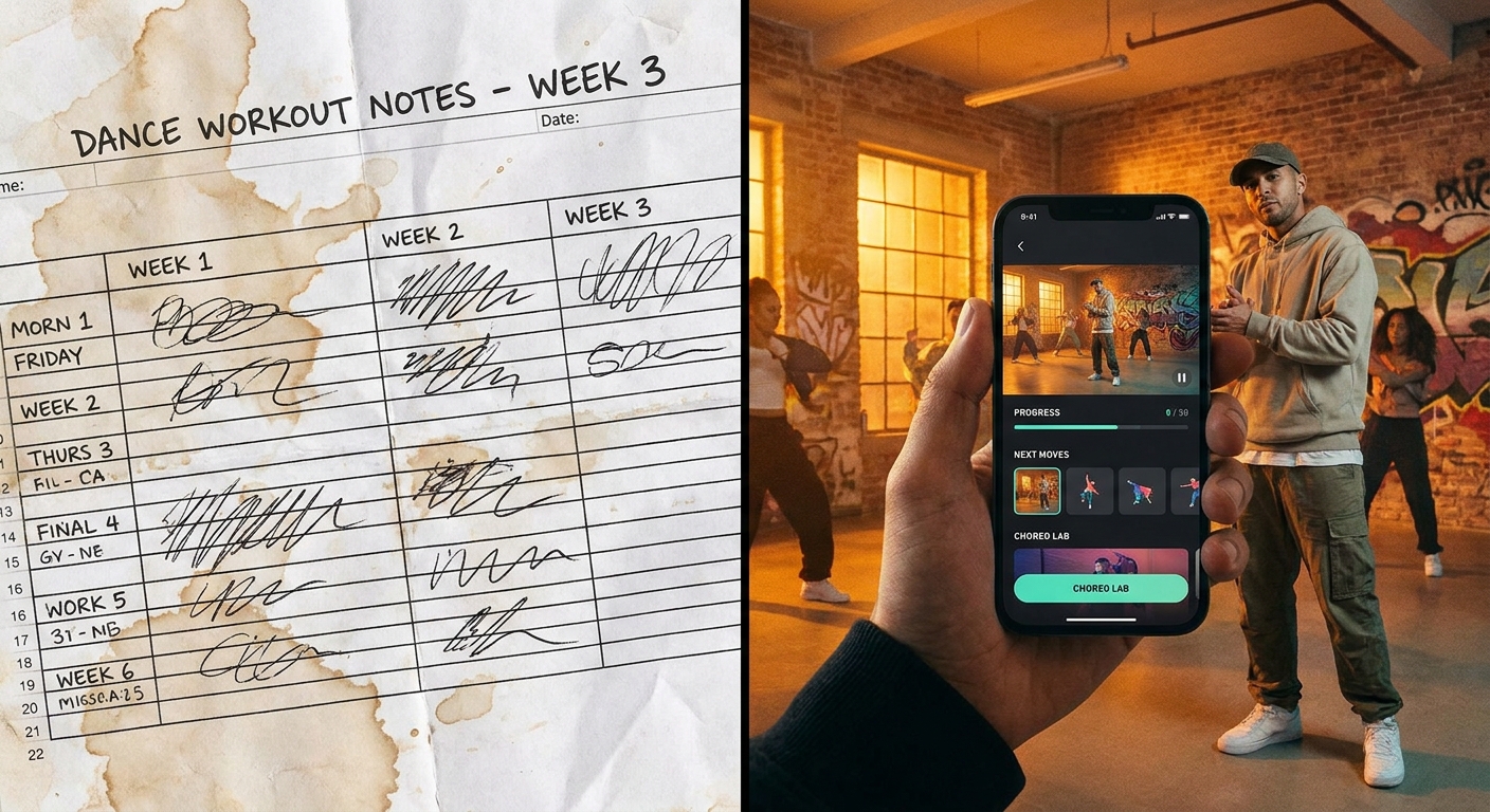 App vs planilha de treino para personal trainer de dança urbana