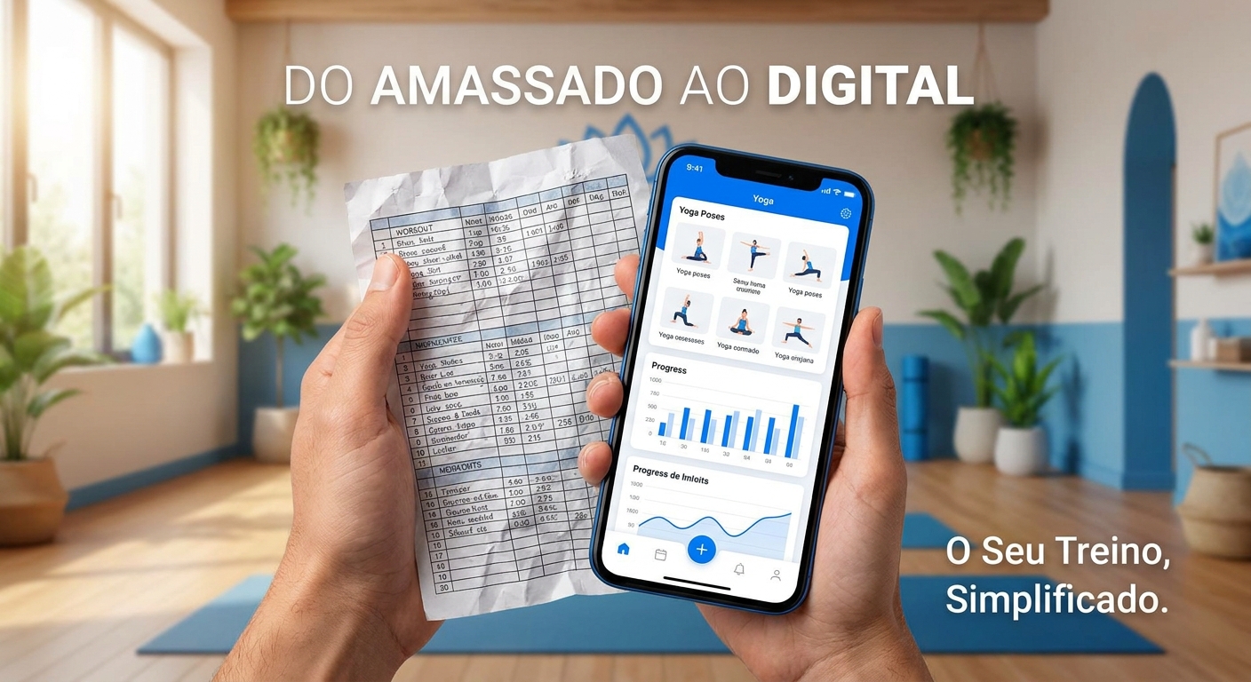 App vs Planilha para Personal Trainer - Comparativo para Instrutores de Yoga