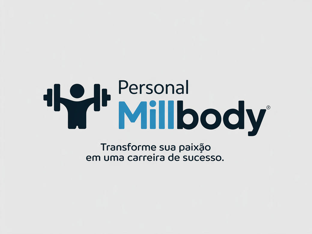 Banner da Personal Millbody com a chamada para ação: Transforme sua paixão em uma carreira de sucesso como personal trainer online.