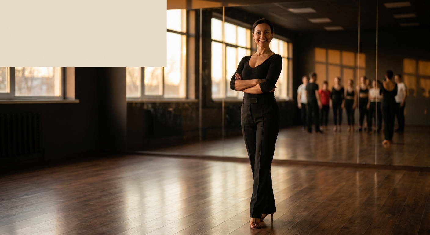 Professor de dança confiante - Sua carreira começa aqui