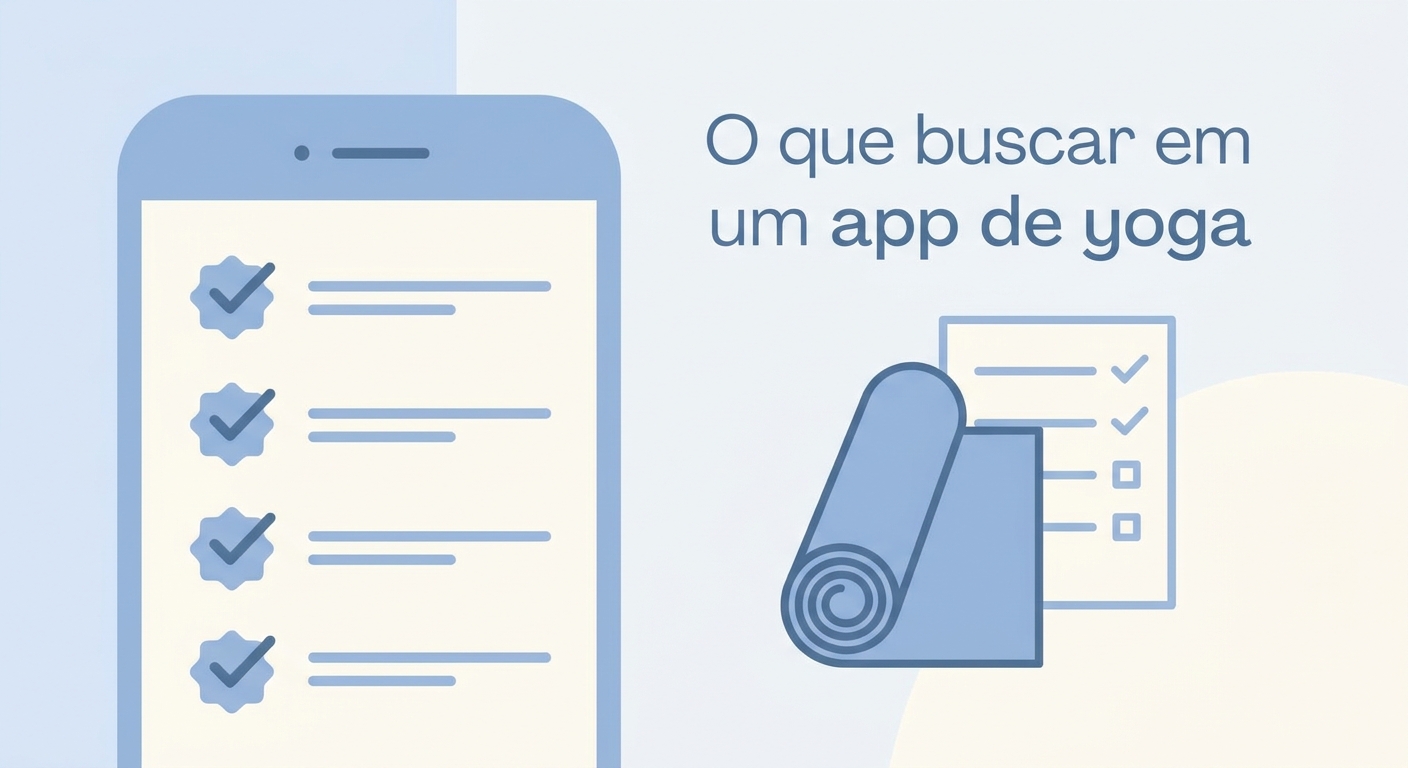 Checklist: o que buscar em um app de yoga para iniciantes
