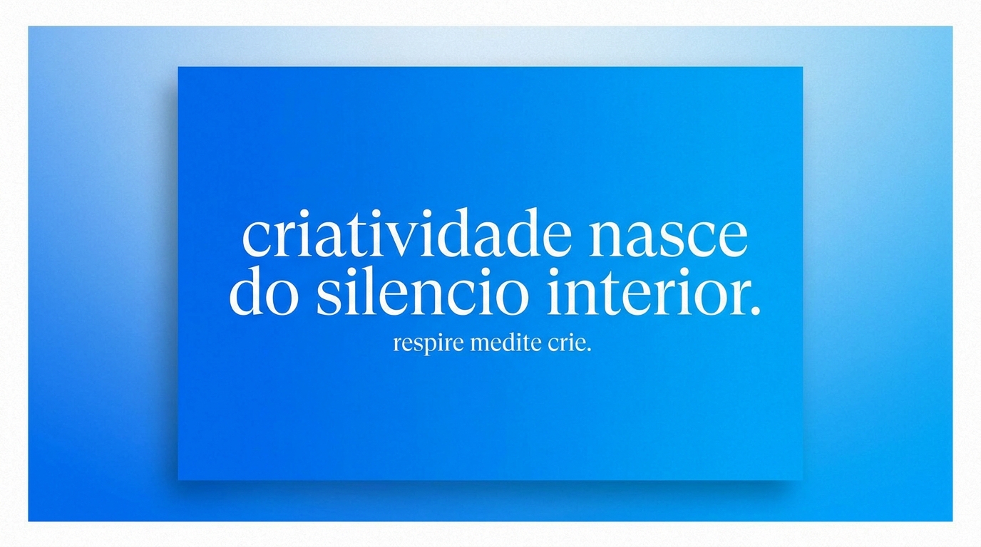 Meditação guiada Vitalizen para inspiração e intuição