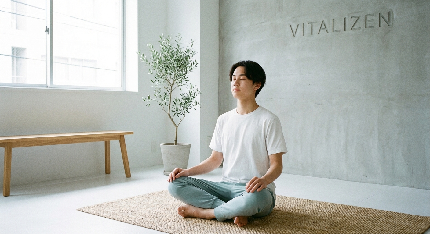 Mulher praticando meditação em ambiente tranquilo ilustrando como meditar corretamente