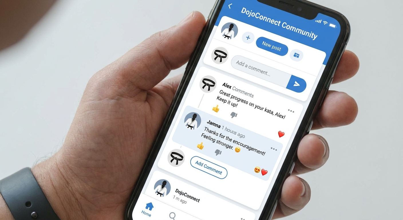 Print da comunidade Personal Millbody com comentários de alunos
