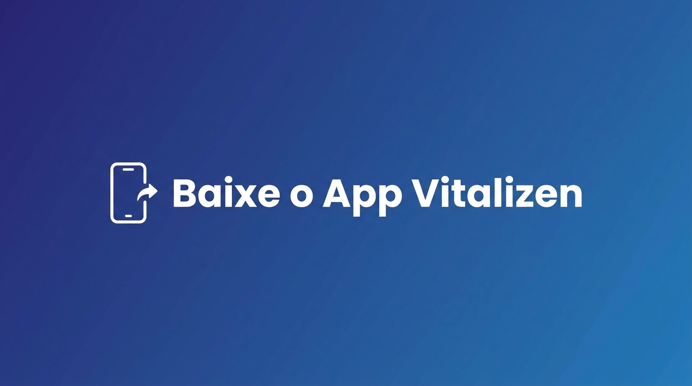 Baixe o app Vitalizen - Yoga e Meditação para sua rotina com práticas de 5 a 10 minutos