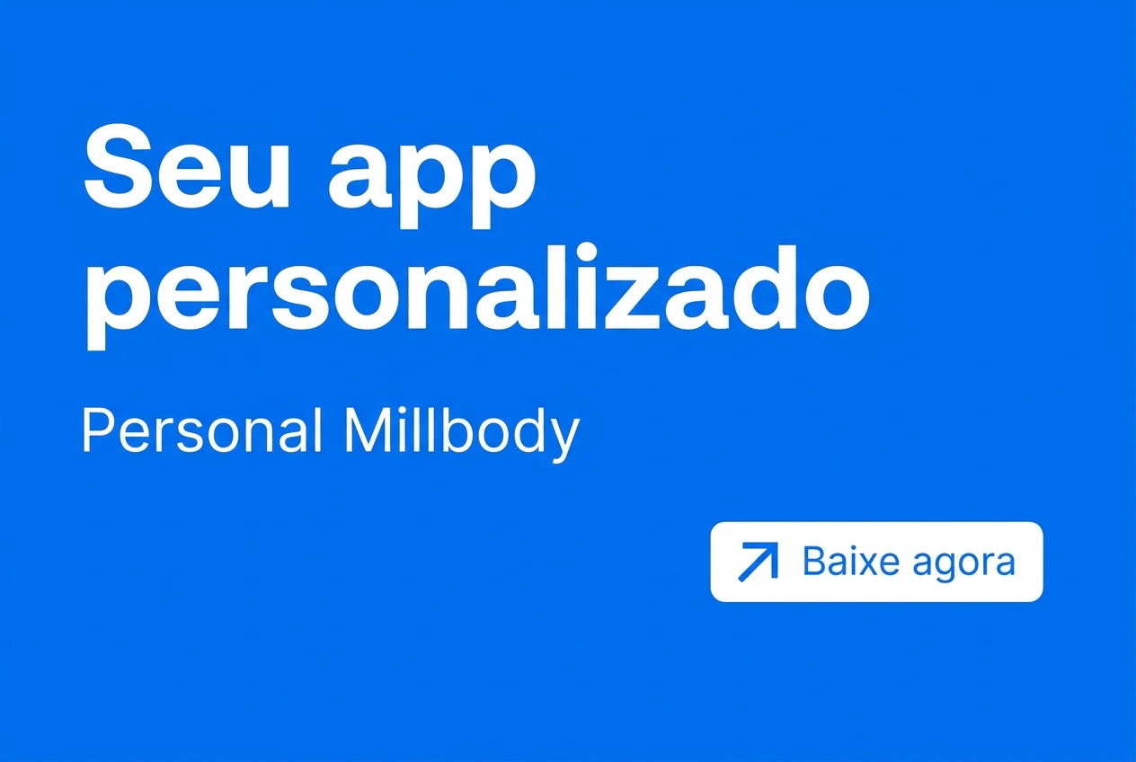 crie seu app personal trainer millbody