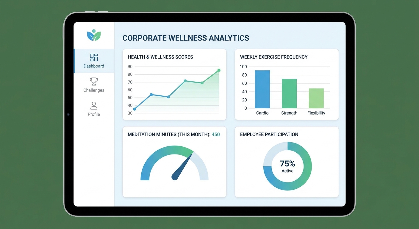 plataforma para personal empresarial dashboard relatórios saúde ocupacional