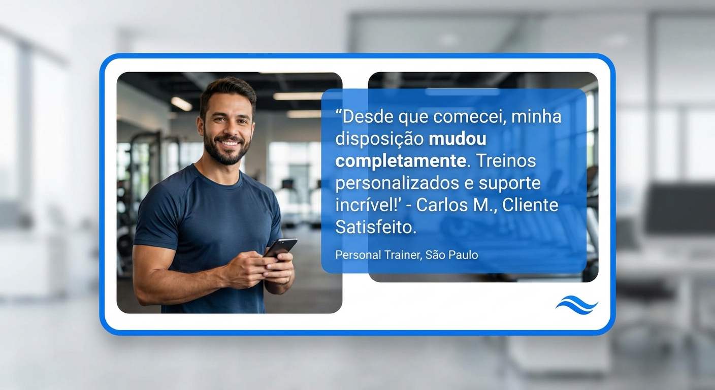 Depoimento de personal trainer que migrou da planilha para o app personal trainer Millbody e aumentou retenção