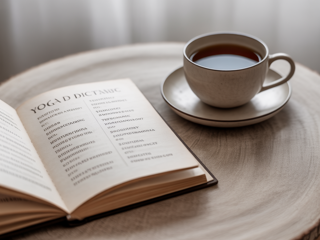 Dicionário de termos do Yoga para executivos que sofrem de burnout.