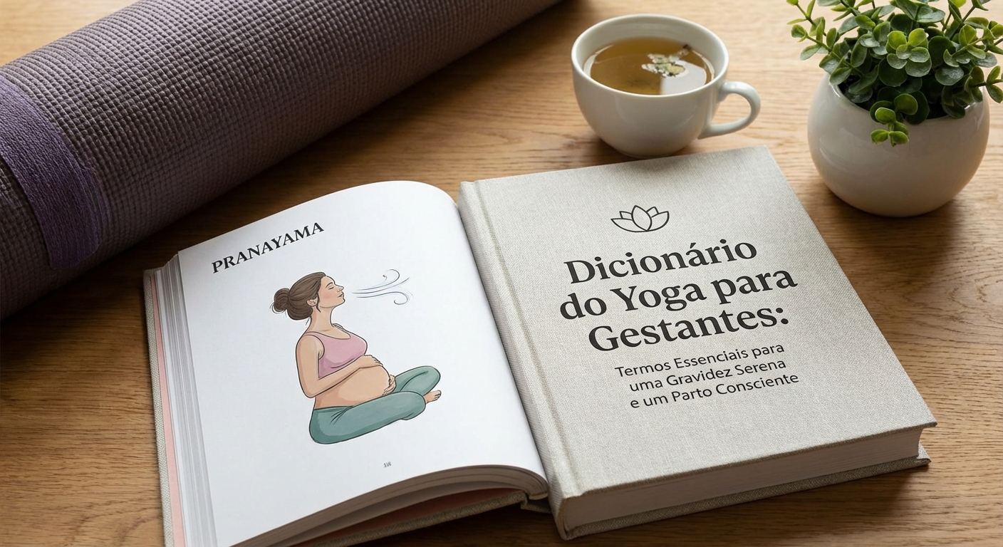 Gestante praticando yoga em ambiente tranquilo, representando yoga para gestantes