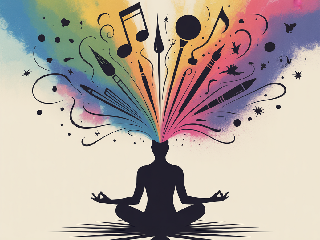 Frases de inspiração para artistas e o desbloqueio criativo com meditação