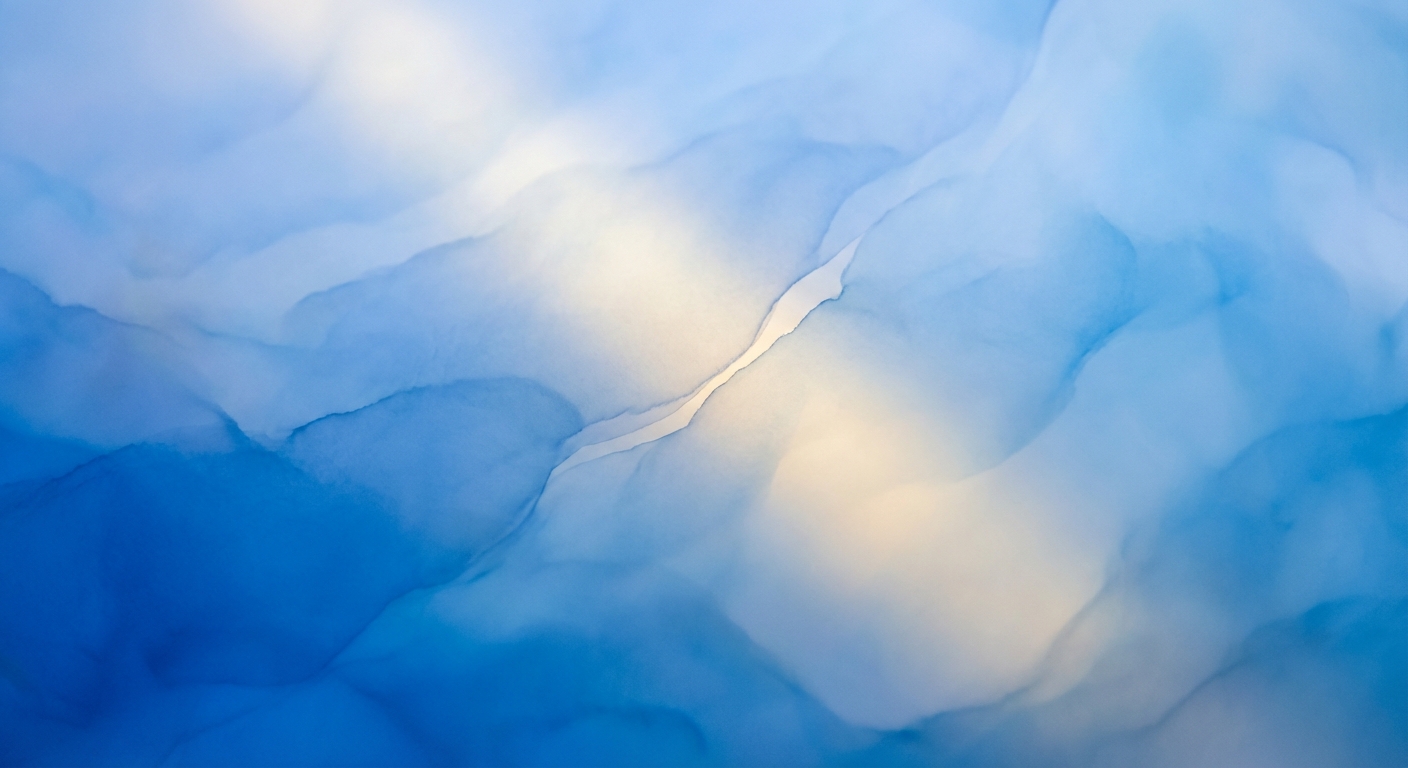 Mulher praticando meditação com luzes suaves azuis simbolizando reabilitação emocional