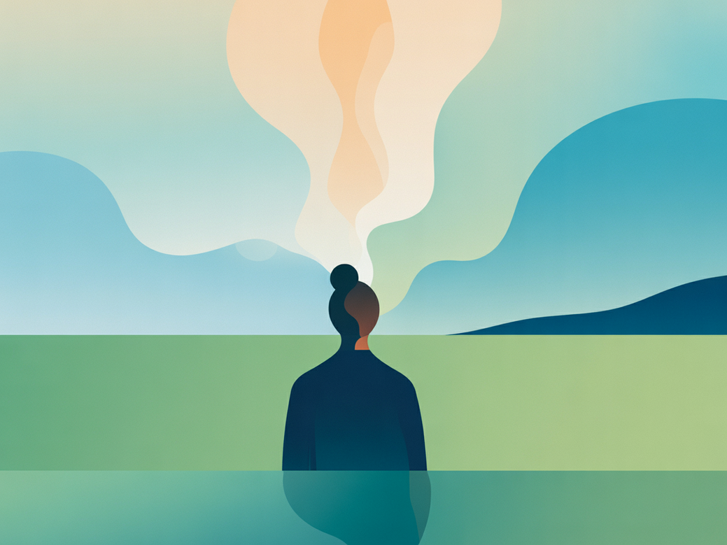 Mente com TDAH encontrando foco, com frases de inspiração para TDAH em destaque.