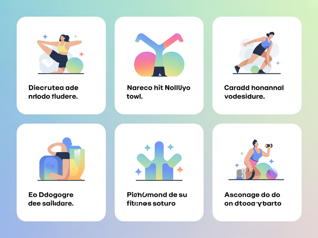 Cards com frases inspiradoras de fisioterapia para coach de emagrecimento em um fundo azul gradiente com o logo da Personal Millbody.