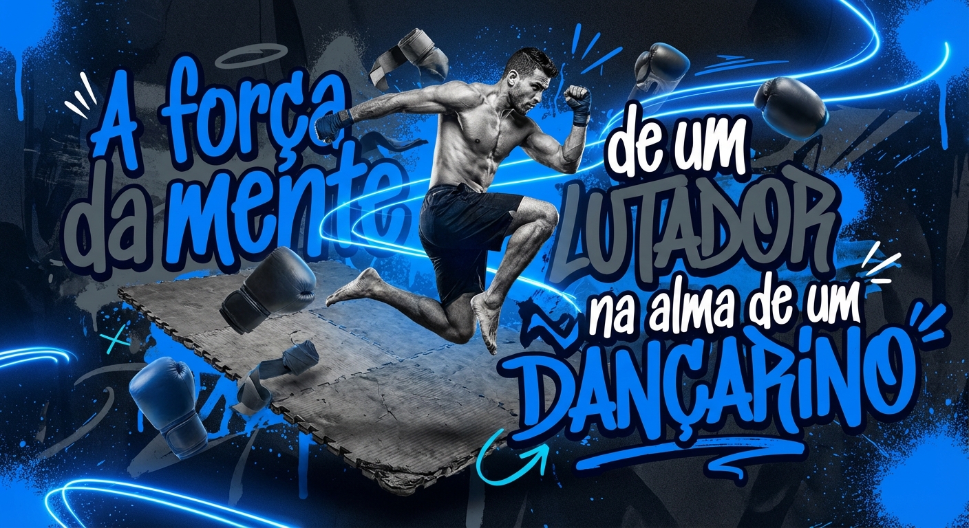 Professor de dança urbano inspirando alunos com frases motivacionais de lutadores em sala de aula