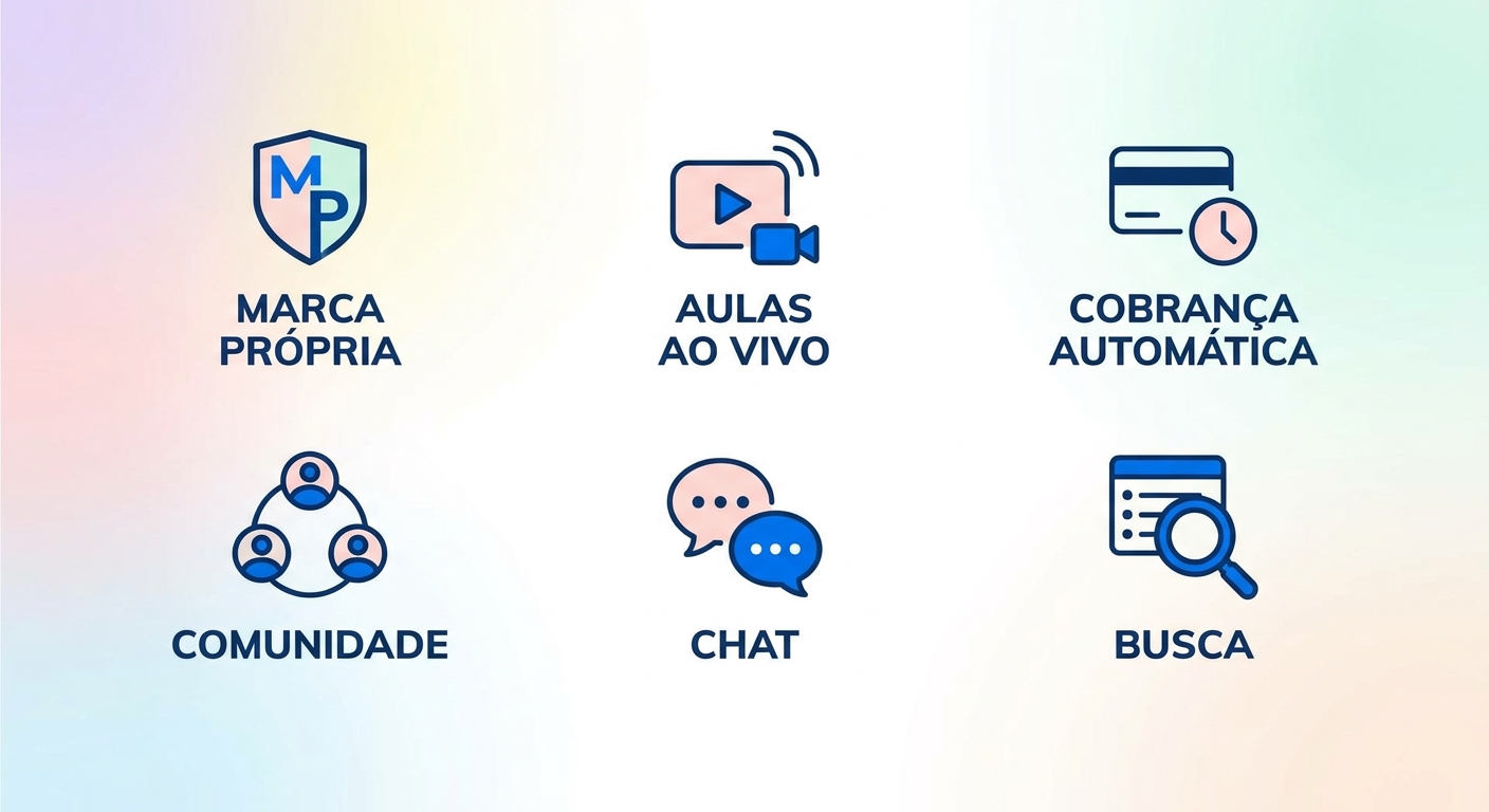 Funcionalidades do app Personal Millbody para Yoga