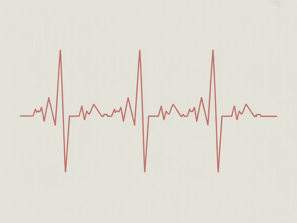 Gráfico de batimentos cardíacos durante um treino HIIT, mostrando a importância do monitoramento.