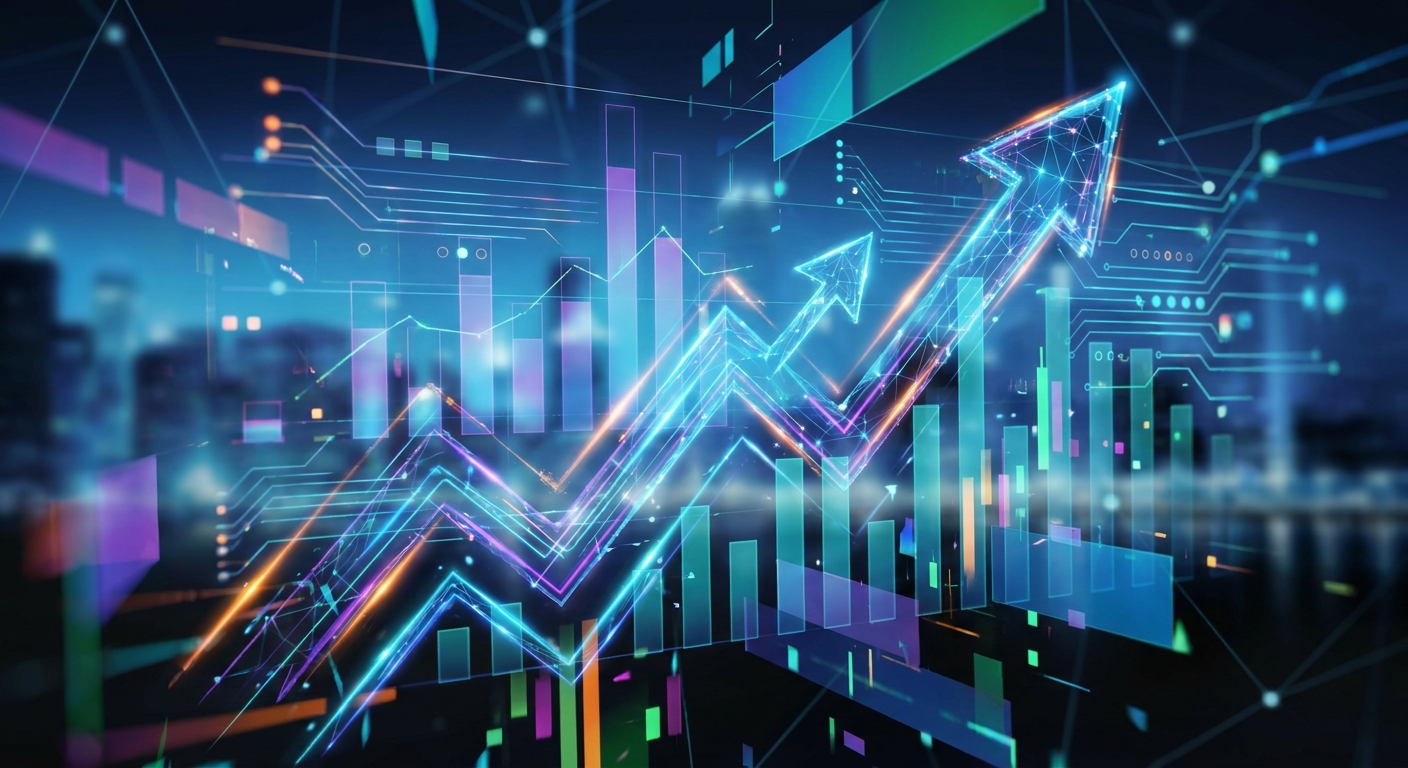 Profissional analisando métricas de Growth Hacking em dashboard digital