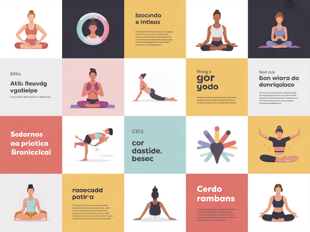 Infográfico com 15 exemplos de mensagens de yoga para inspirar alunos em diferentes fases.
