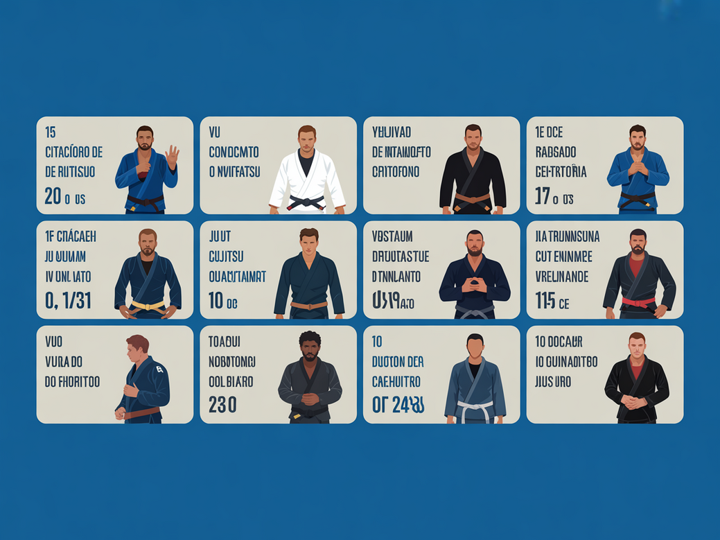 Infográfico com citações de motivação do jiu jitsu para aplicar no ambiente corporativo e de negócios.