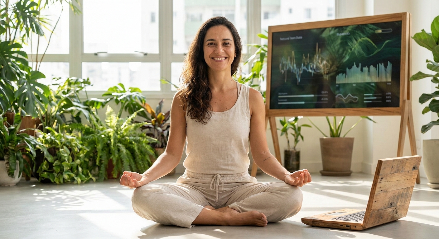 Luzia Vital - Professora de Yoga e Co-Fundadora do Vitalizen App