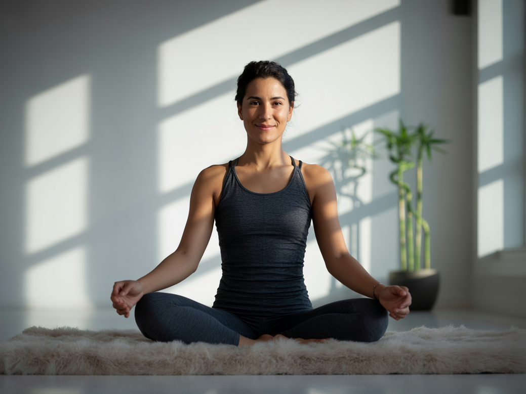 Luzia Vital, professora de yoga e co-fundadora do Vitalizen, especialista em yoga para mães.