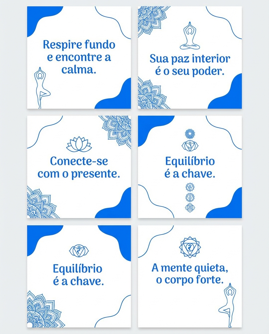 Instrutora de yoga aplicando citações de motivação para perda de peso durante aula com alunos em posição de meditação