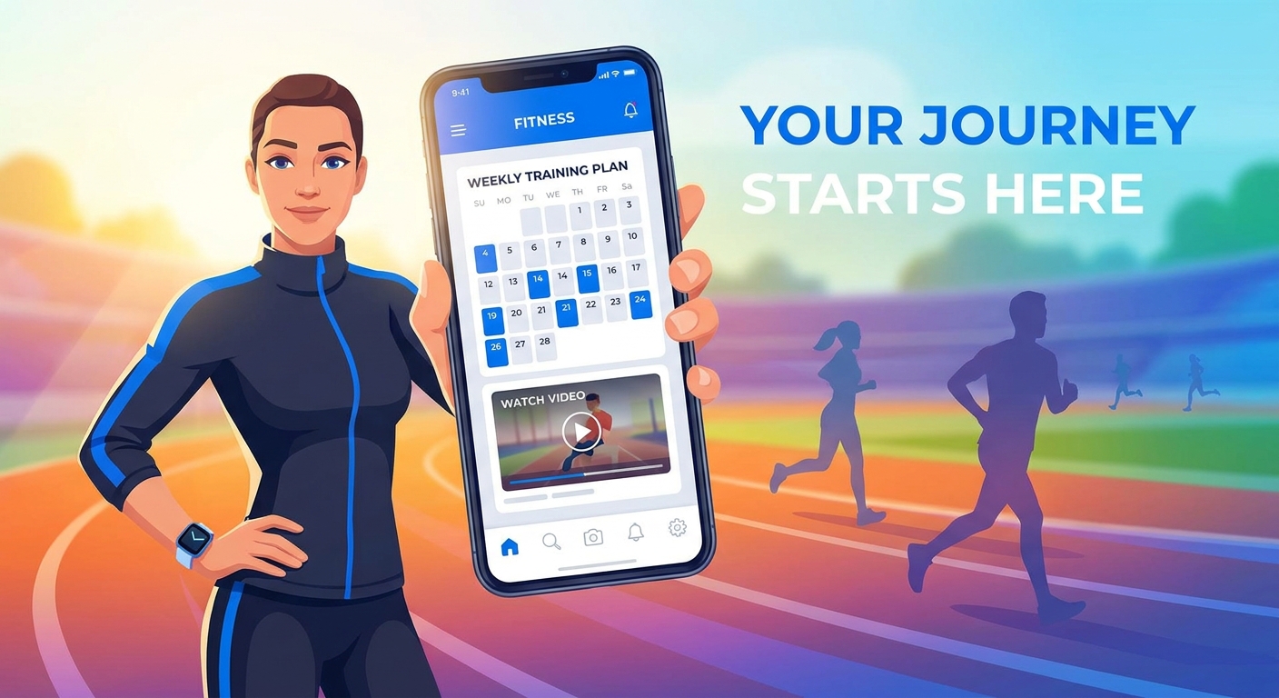 App para personal trainer de corrida - Personal Millbody Personal trainer coach de corrida usando aplicativo para personal trainer com planilha semanal e vídeos de treino
