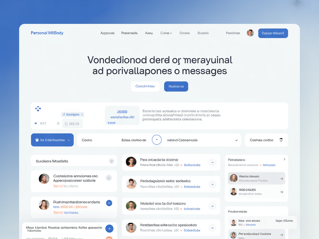 Screenshot da plataforma Personal Millbody mostrando o recurso de mensagens automatizadas para alunos de mobilidade articular