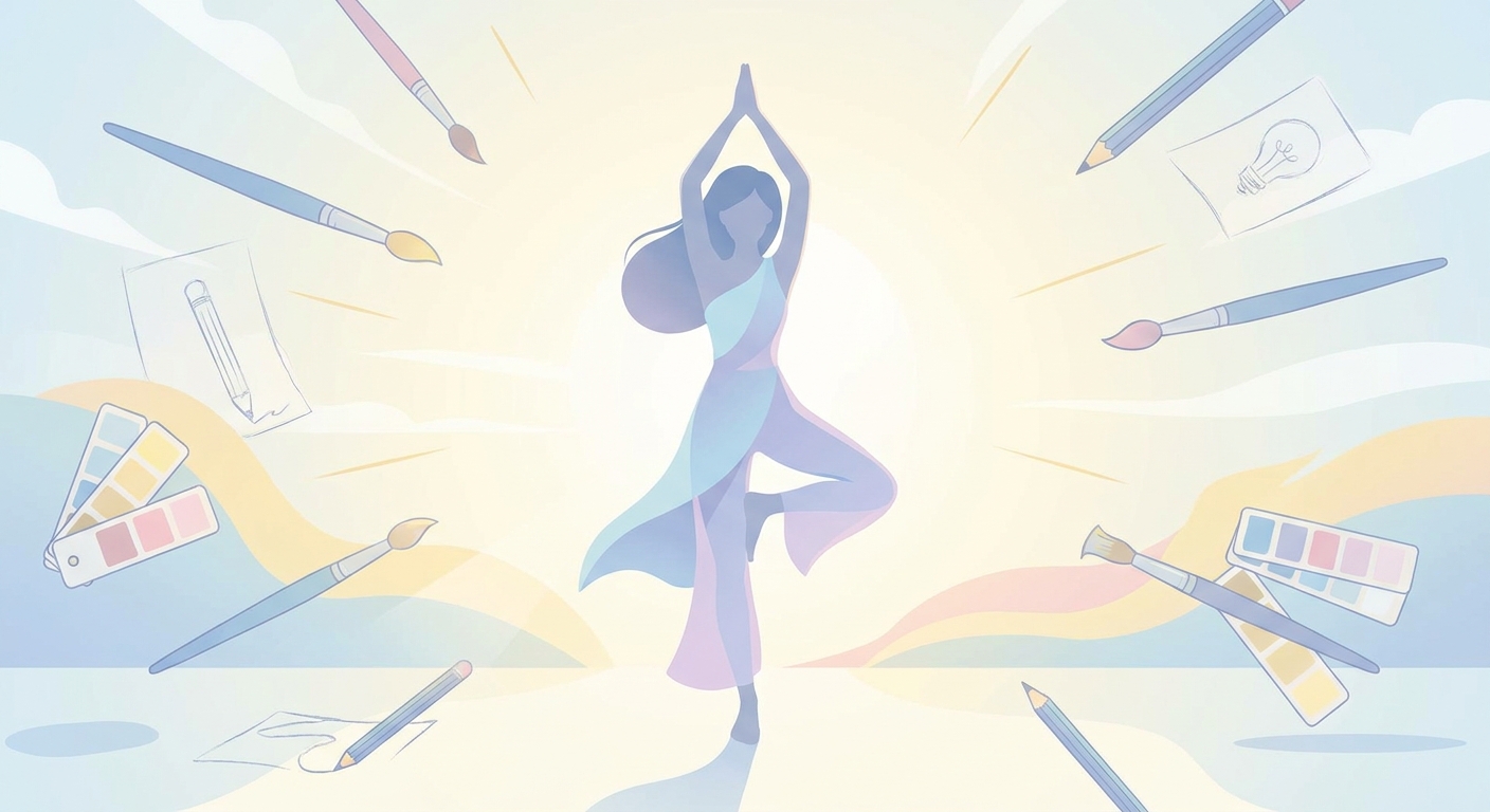 Postura de yoga para desbloquear a criatividade - Vrikshasana