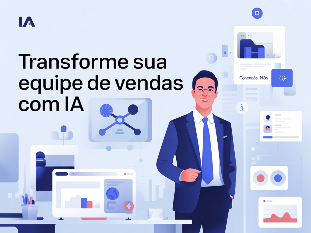 CEO analisando dashboard de CRM com automação por inteligência artificial em 2026
