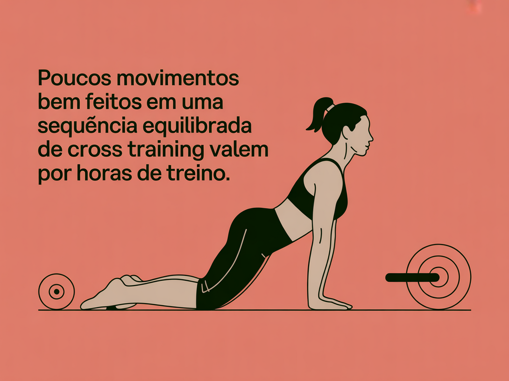 Citação sobre movimentos bem feitos no Cross Training.