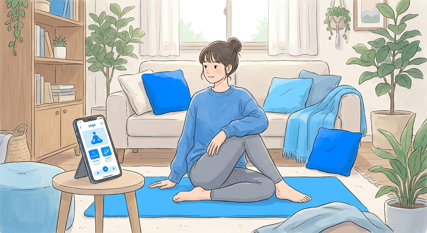 App de yoga para iniciantes - Pratique yoga em casa com o Vitalizen
