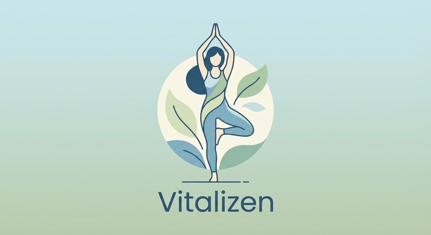 Mulher praticando yoga para iniciantes na postura da árvore em ambiente tranquilo