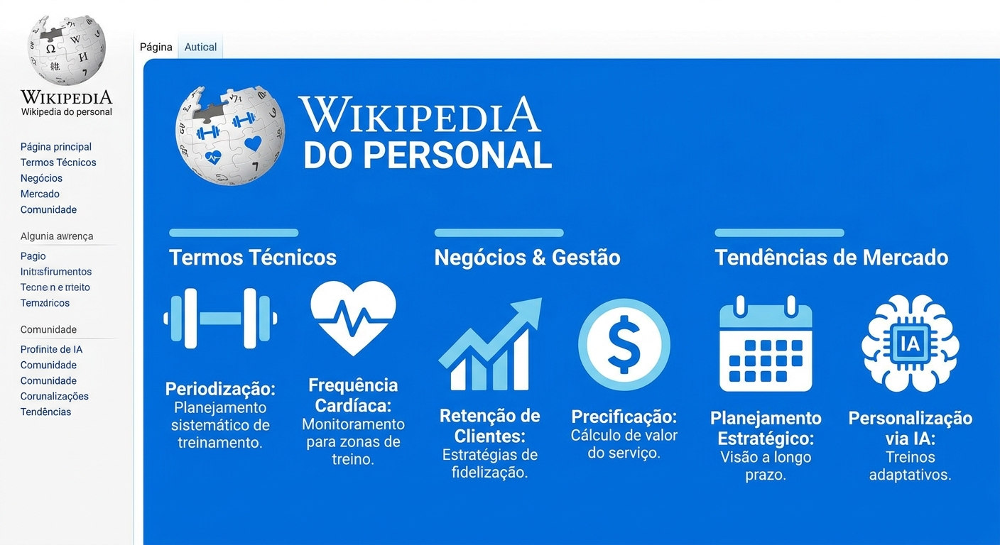 Wikipedia do Personal - Guia completo para personal trainer digital monetizar audiência