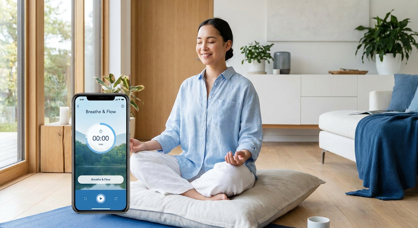 Vitalizen Yoga and Meditation App