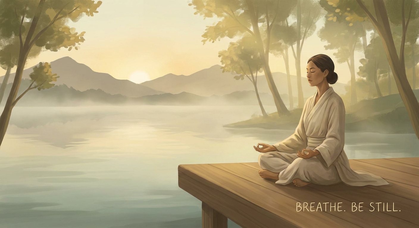 Prática de yoga e meditação para melhorar a saúde mental e reduzir o estresse