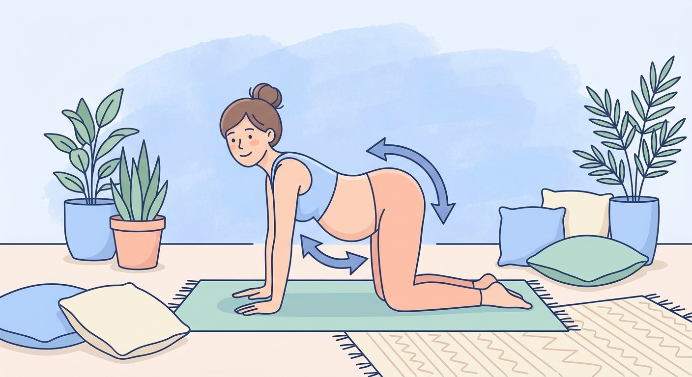 Exercícios pélvicos para gestantes - yoga gestacional Vitalizen
