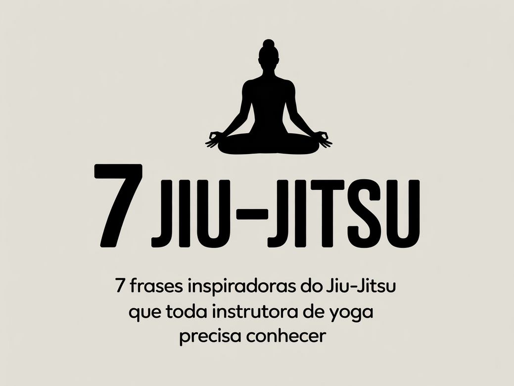 Instrutora de yoga meditando, visualizando como a filosofia do jiu-jitsu pode fortalecer seu negócio de yoga online