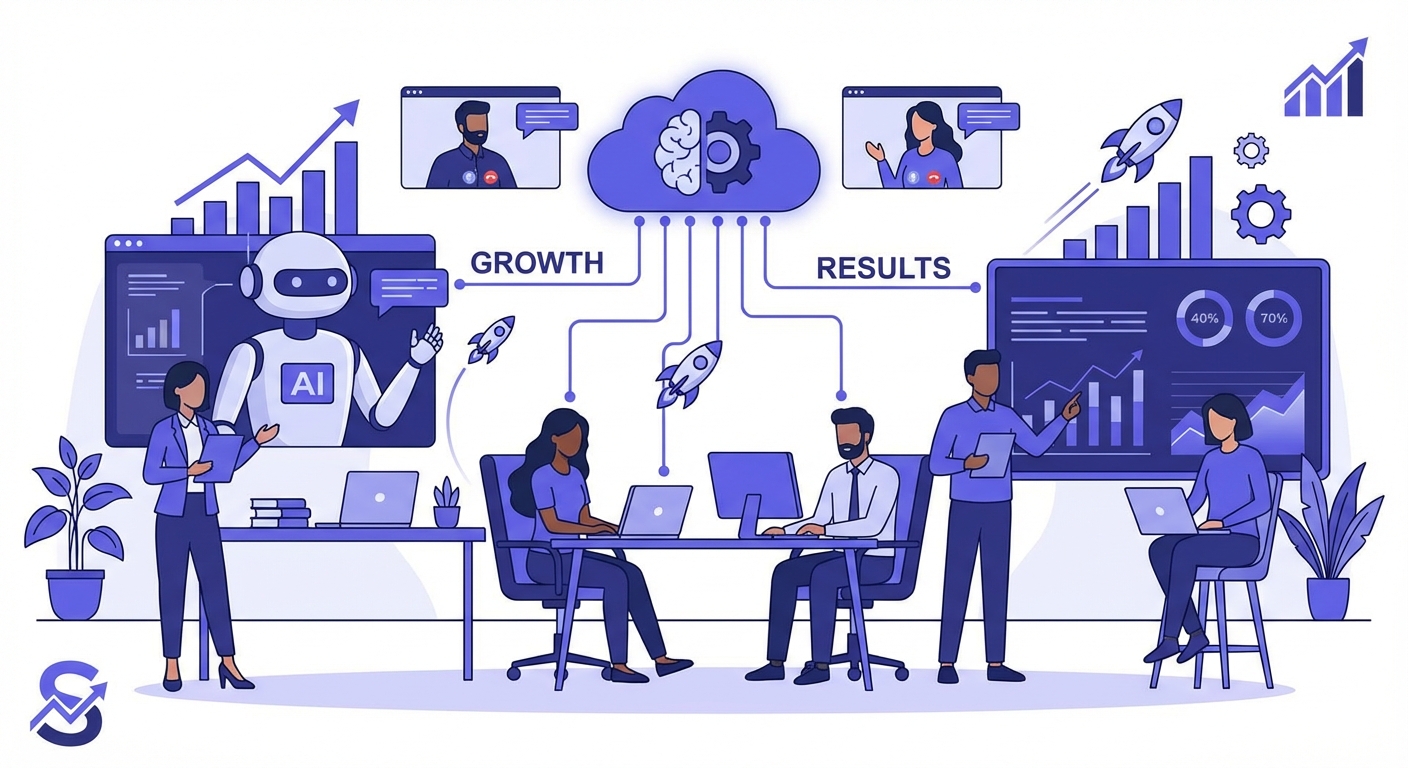 Dashboard do Zappipe mostrando CRM automatizado com IA e time de vendas virtual em operação 24 horas