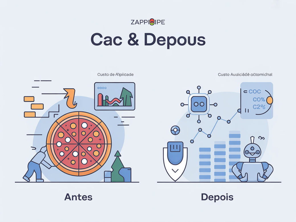 Comparativo Zappipe vs RD Station - CRM com IA para reduzir CAC