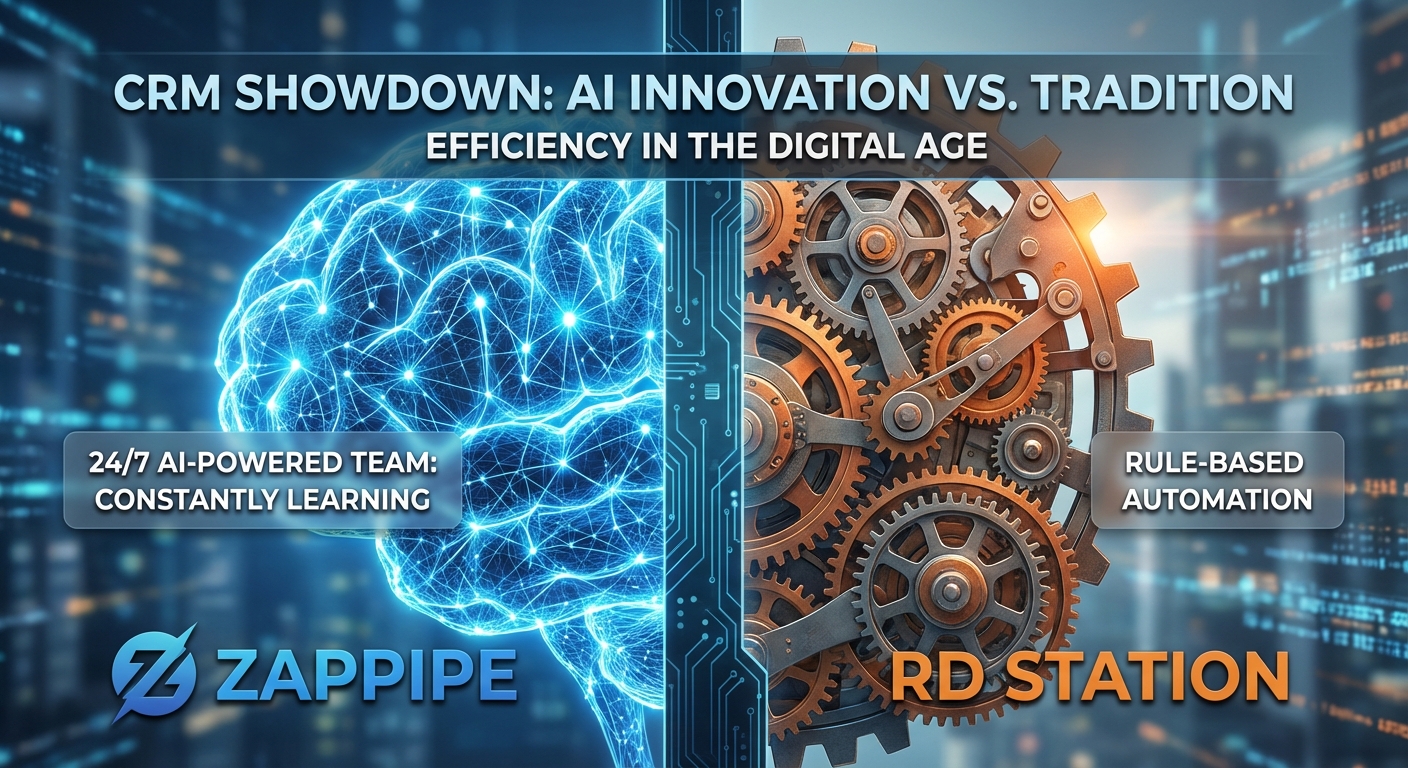 Comparativo Zappipe vs RD Station com foco em Inteligência Artificial